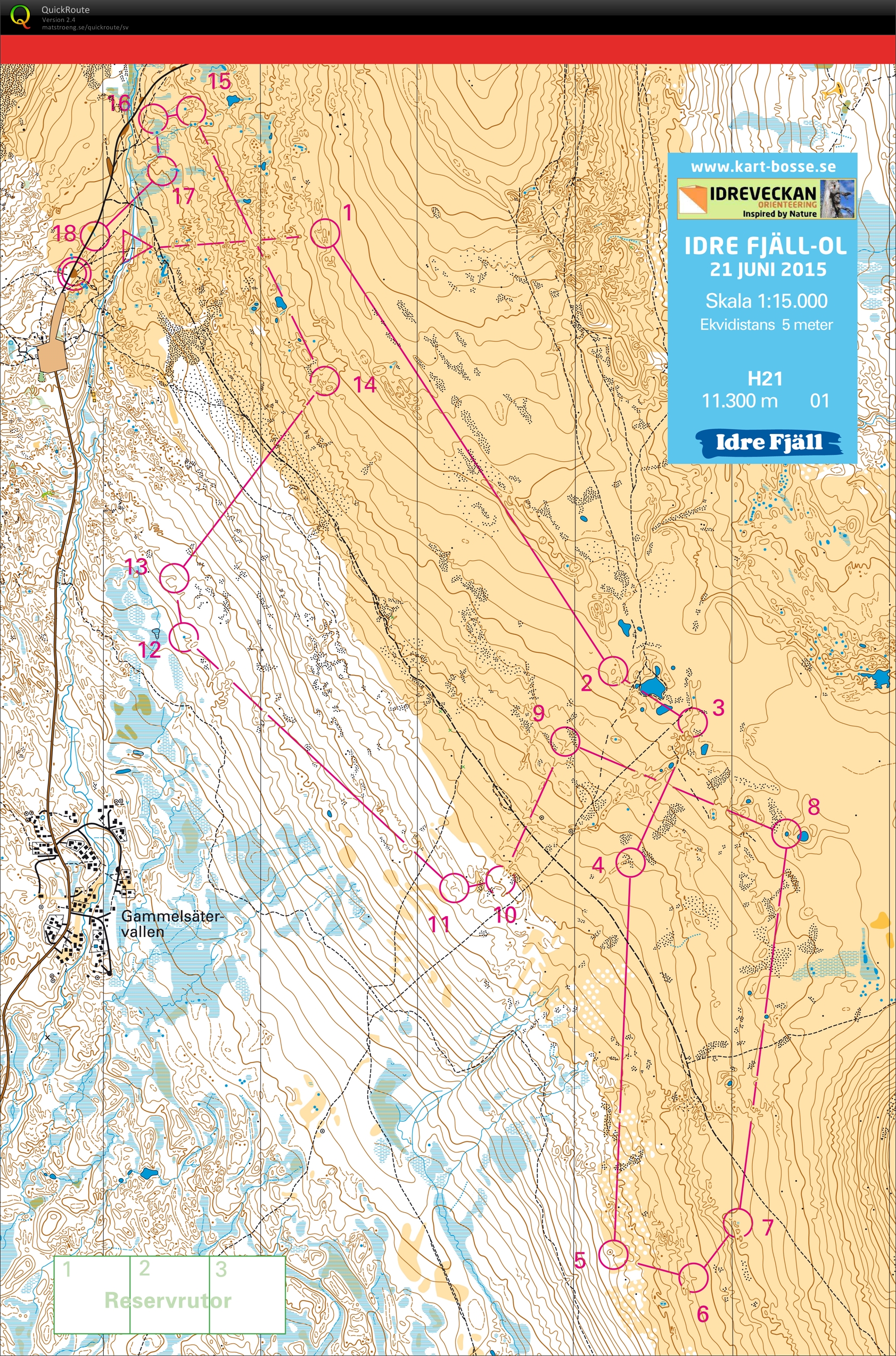 Idre Fjällorientering (2015-06-21)