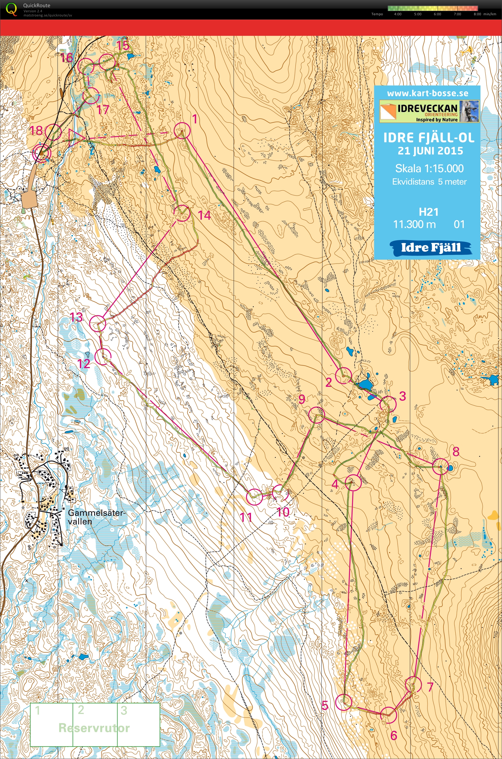 Idre Fjällorientering (2015-06-21)