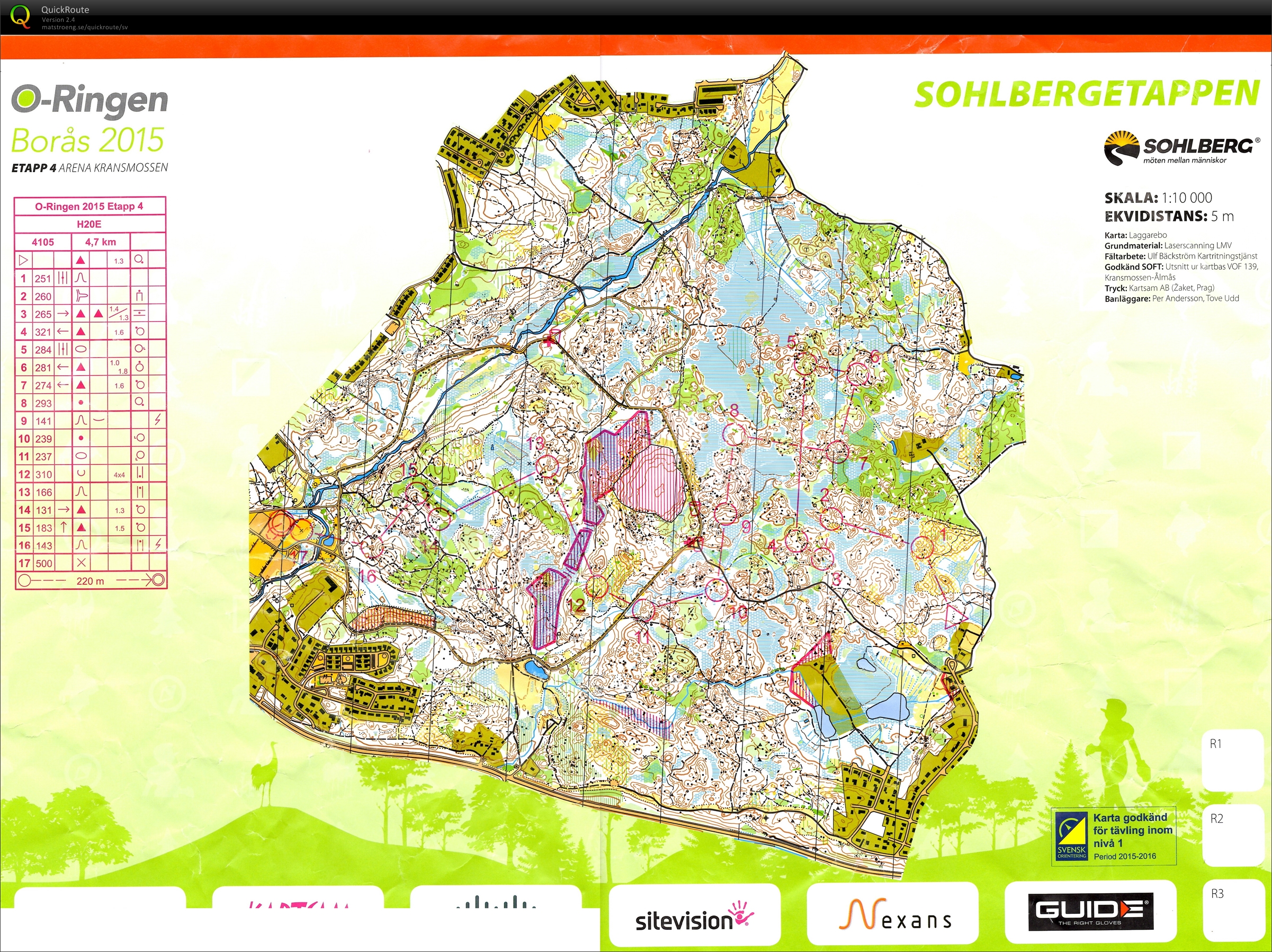 O-ringen, Etapp 4 (2015-07-23)