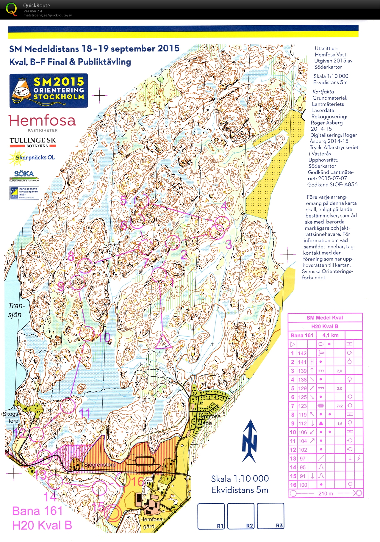 SM Medel, Kval (2015-09-18)