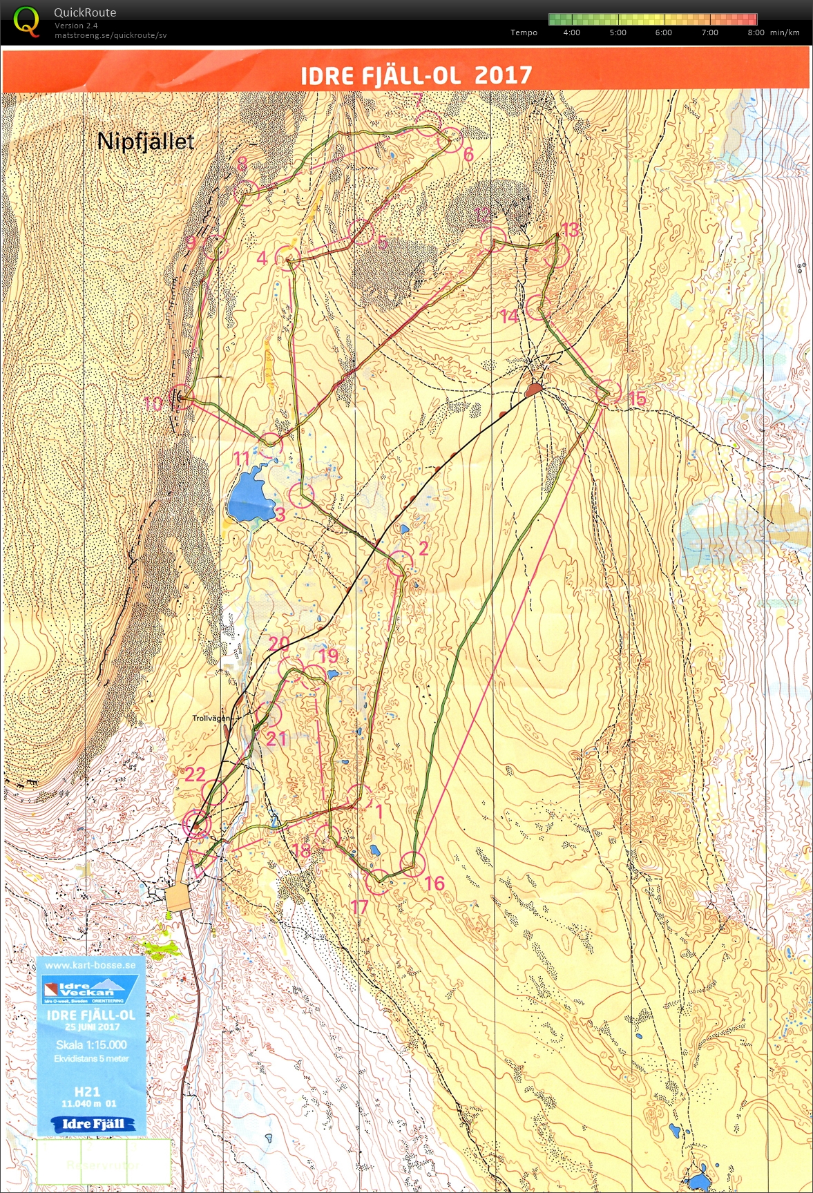 Idre Fjällorientering (2017-06-25)