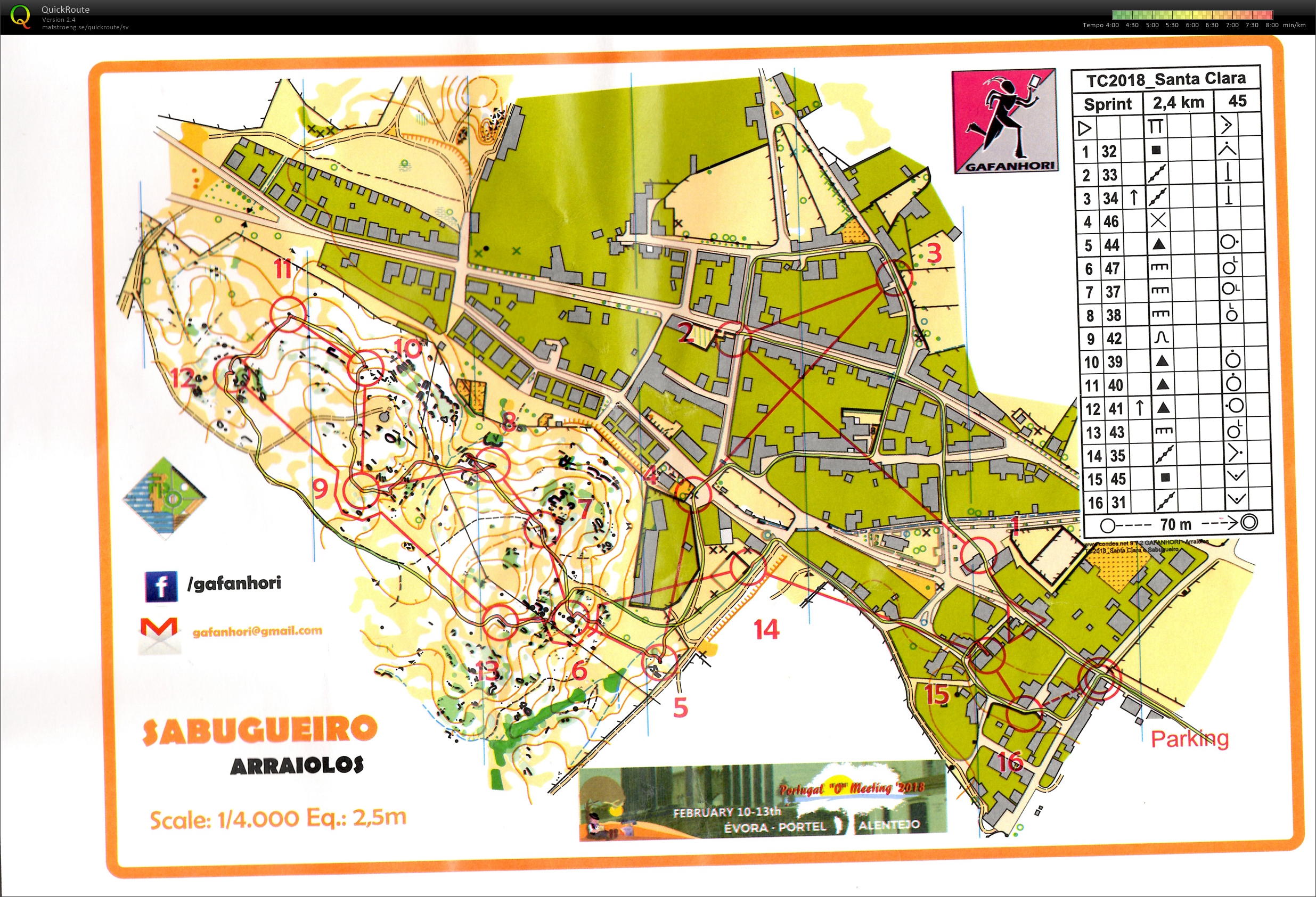 Portugal #5 - Skogssprint (2018-02-13)