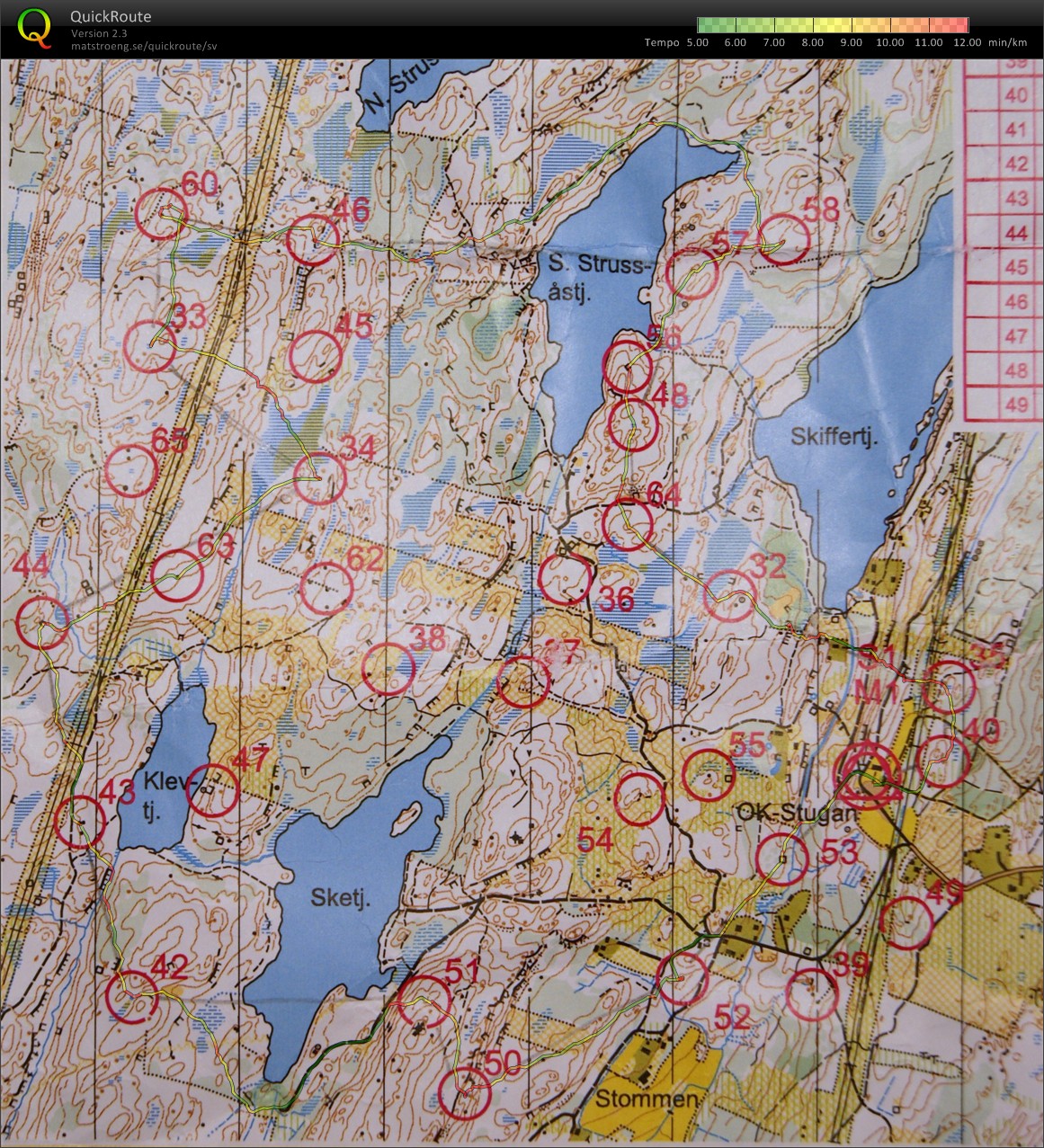 Träningskarta USM (2011-04-26)