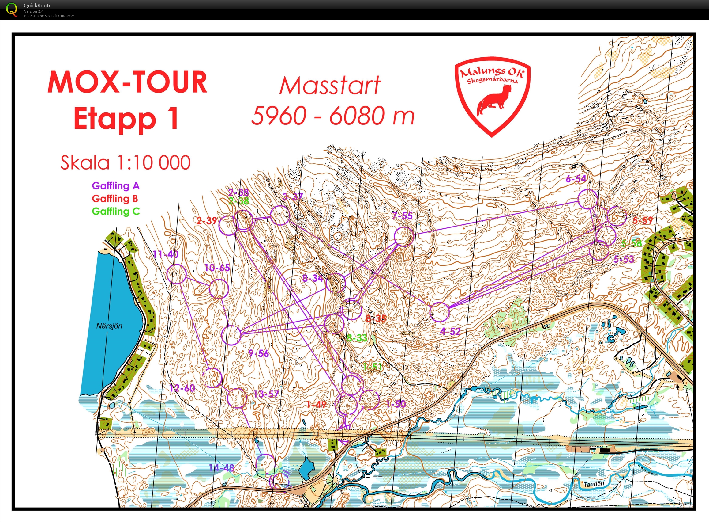 MOX-Tour, Etapp 1 (2018-06-25)