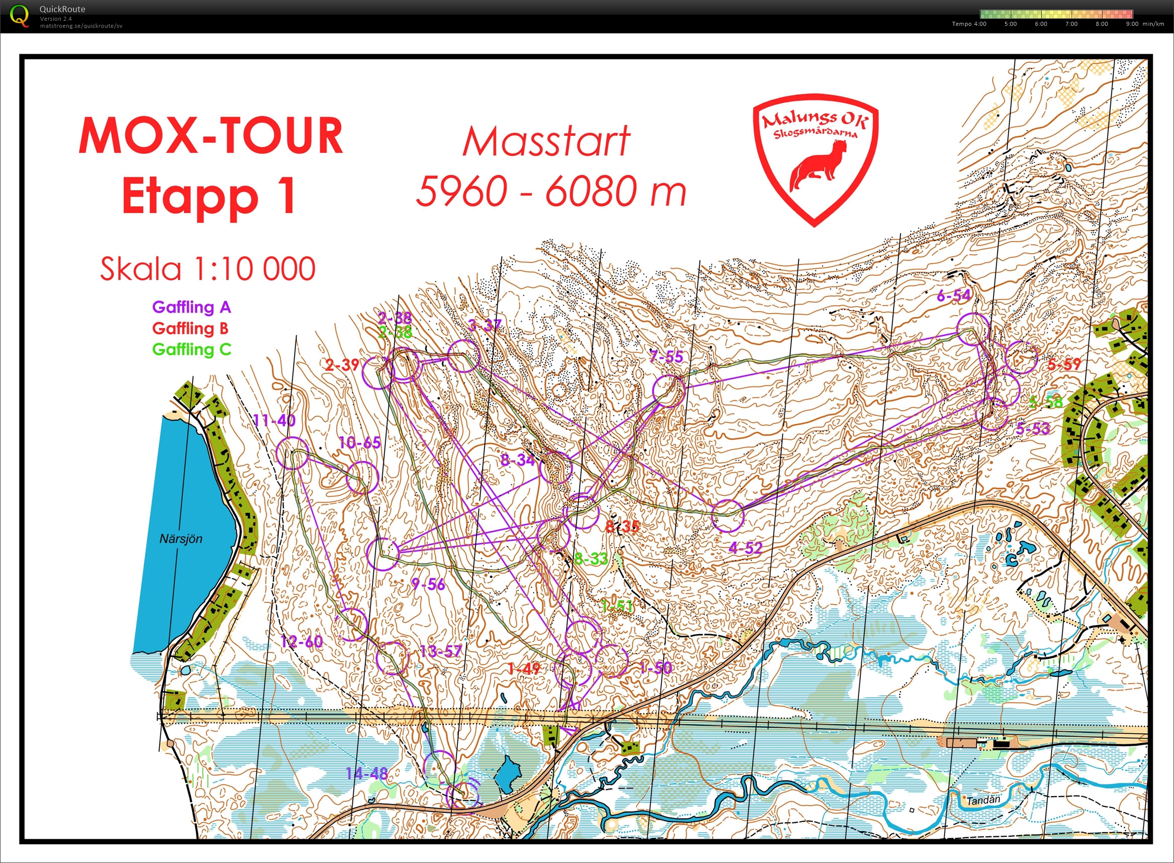 MOX-Tour, Etapp 1 (2018-06-25)