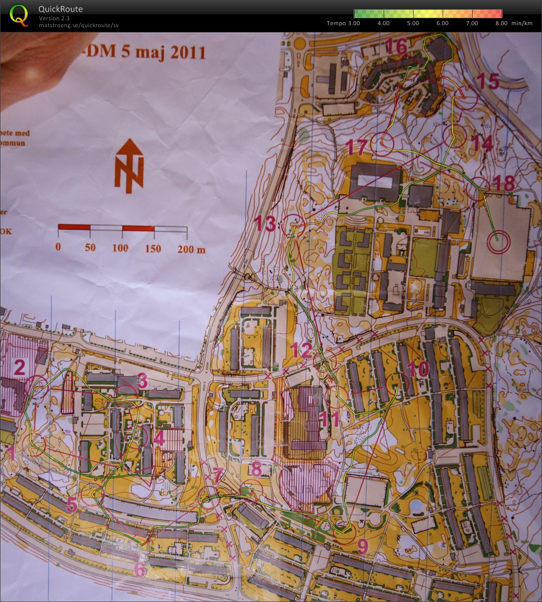 Sprint DM Stockholm (2011-05-05)
