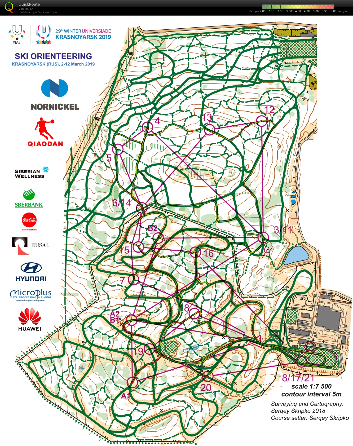 Universiaden, Masstart (2019-03-10)